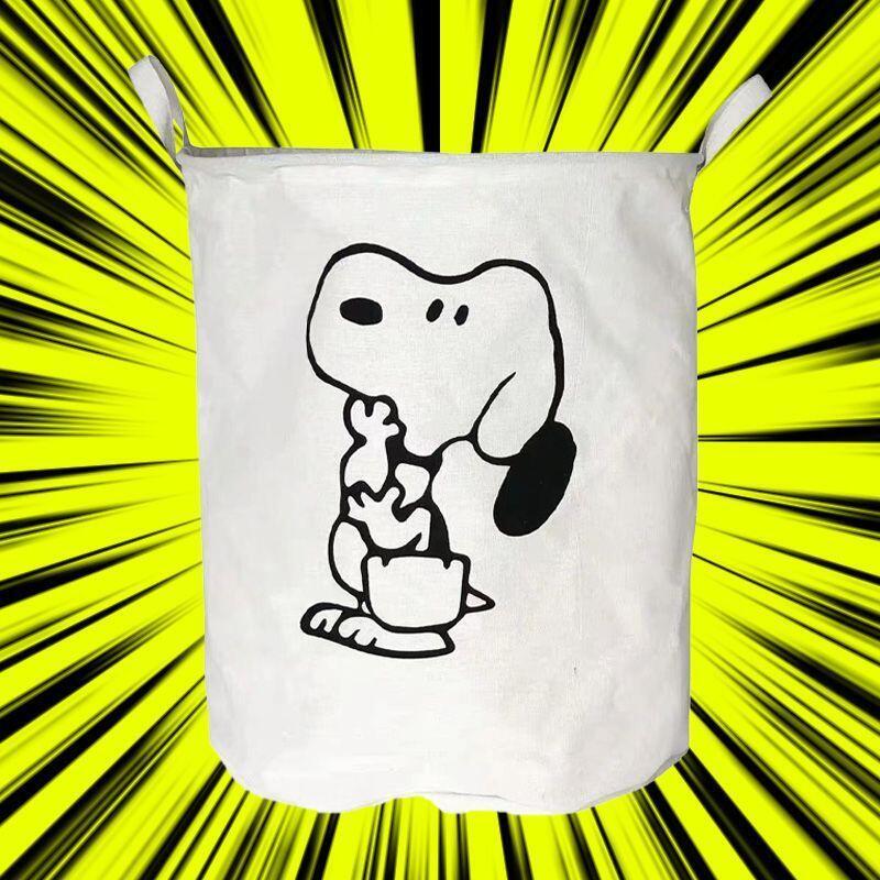 Home Edit Bathroom Storage - Cesto de Roupa Suja Dobrável Snoopy
