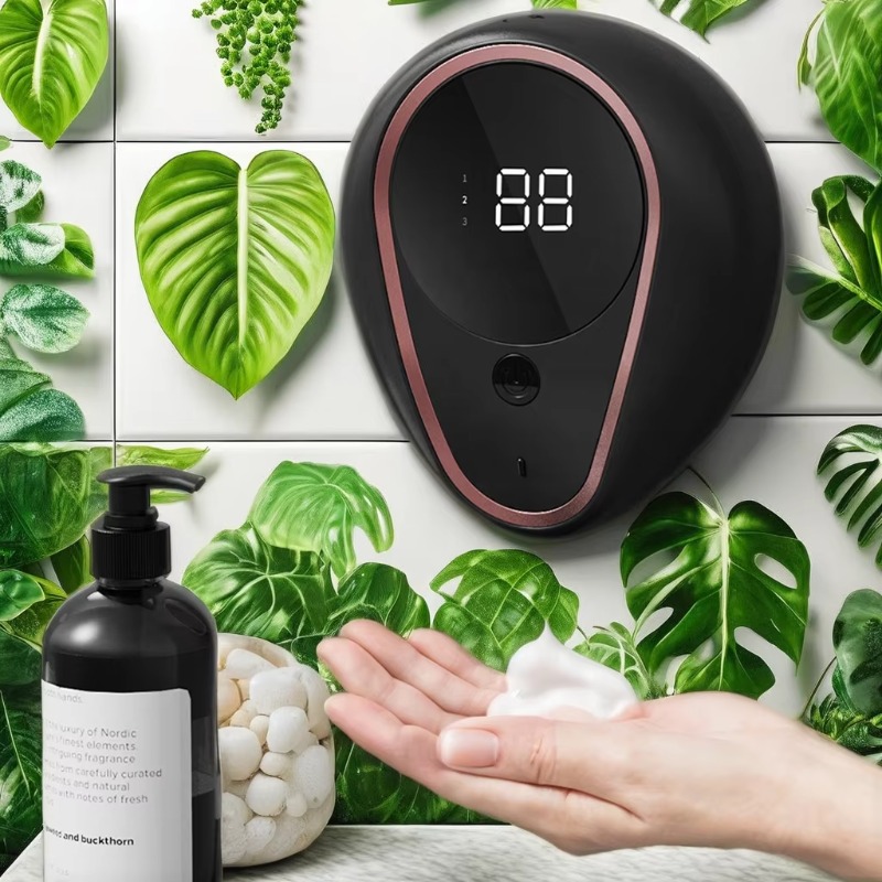 Home Bathroom Soap Dispenser - Dispensador de sabão inteligente de 300ml,