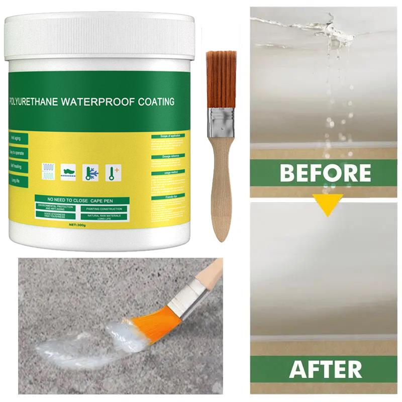 Home Bathroom Repair - Revestimento impermeável Agente Selante, Transparente, Pasta