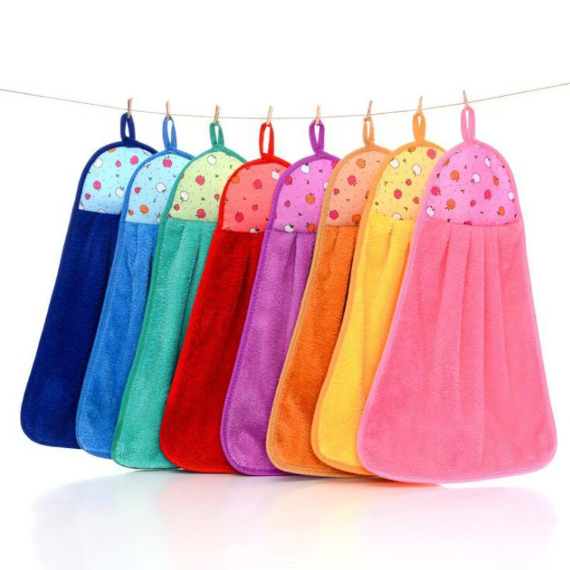 Home Bathroom Towels - Toalha de Mão Super Absorvente com