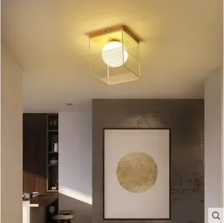 Home Hardware Bathroom Lighting - Luminária de Teto Nórdica Moderna e