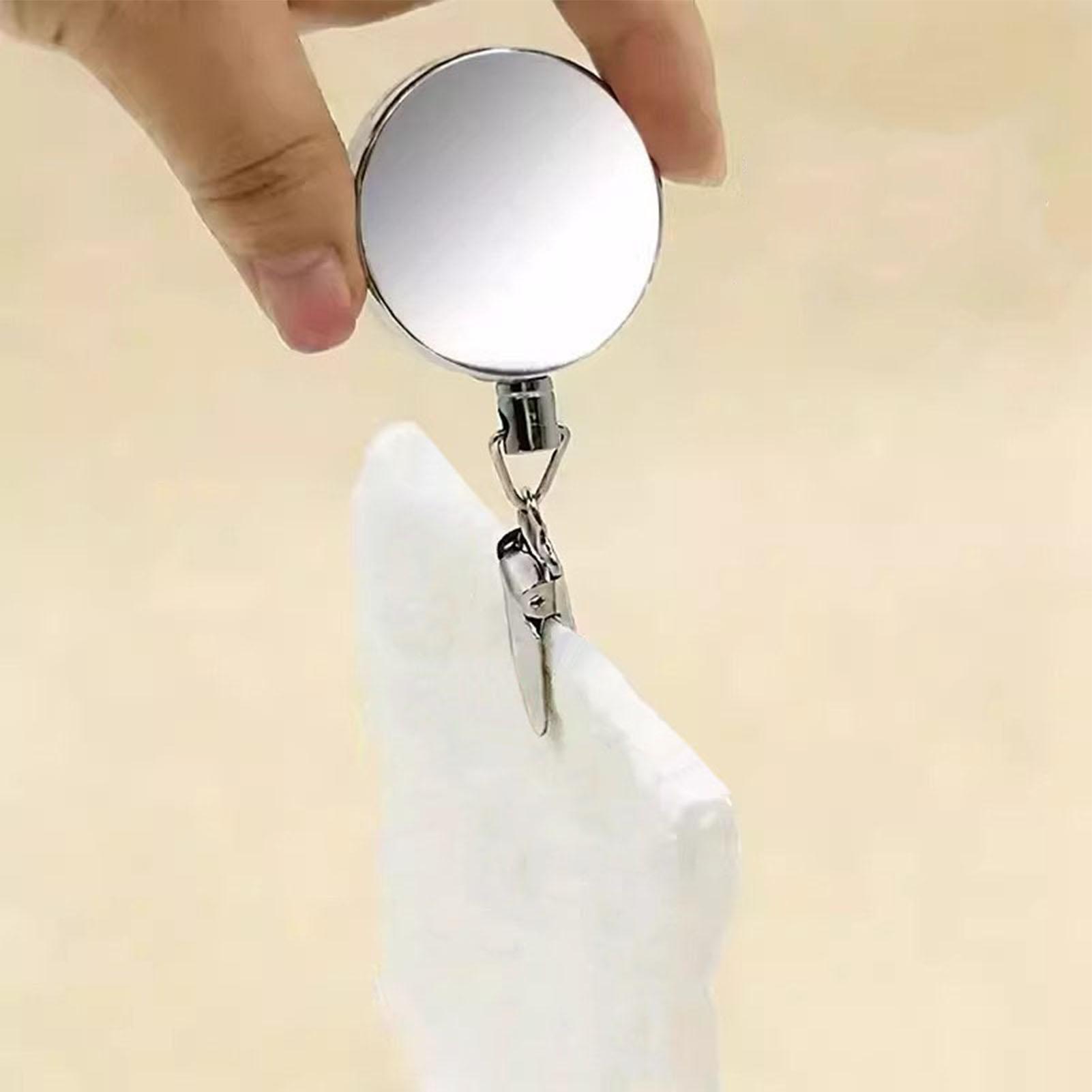 Home Bathroom Towels - Suporte retrátil para toalhas, autoadesivo, montado