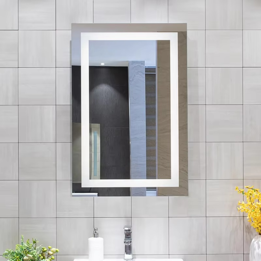 Bathroom Mirror Led - Espelho de Banheiro Retangular LED Sem