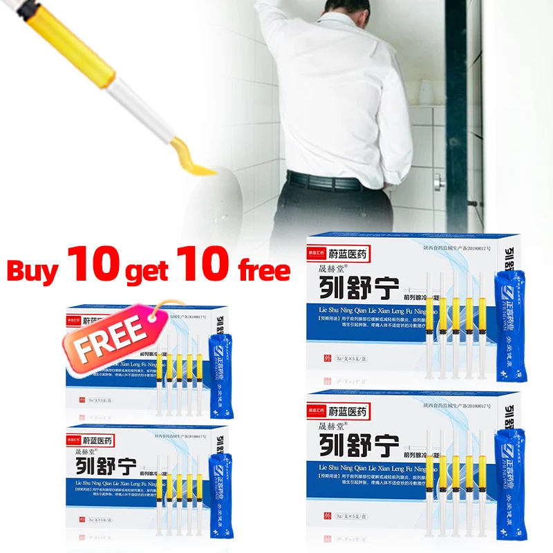 Home Bathroom Urinal - Gel de tratamento de próstata prostática,