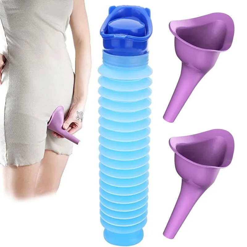 Home Bathroom Urinal - 1-5 Peças Urinol Portátil Retrátil para