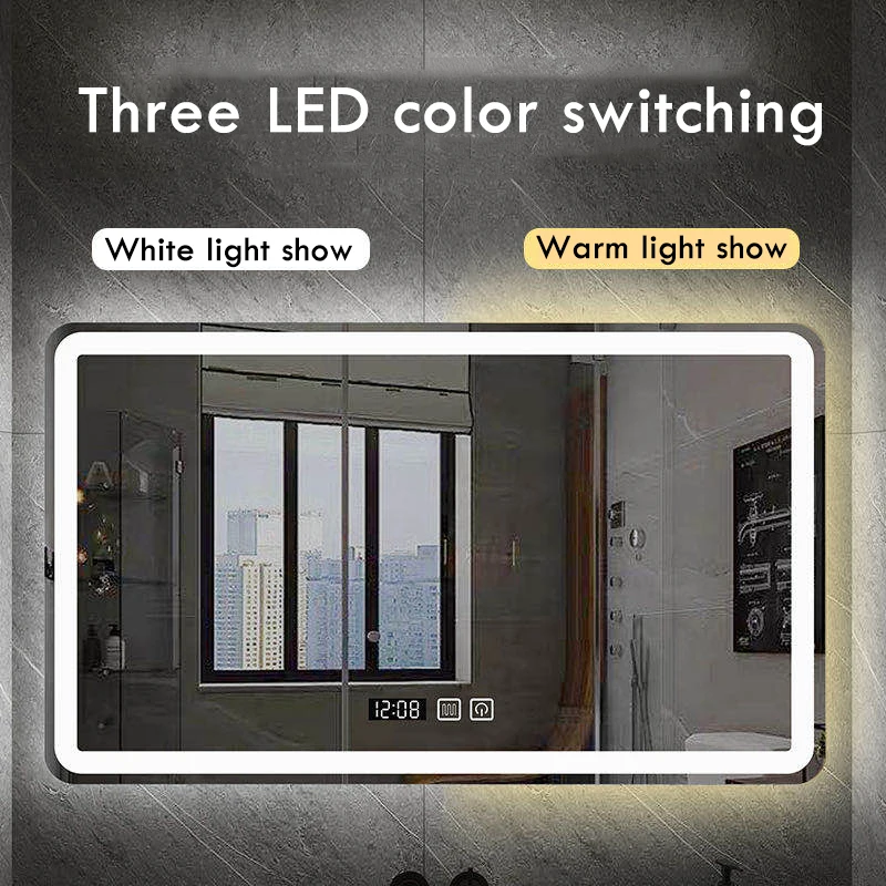 Espelho de Banheiro Retangular - Bathroom Mirror Led avaliação e preço