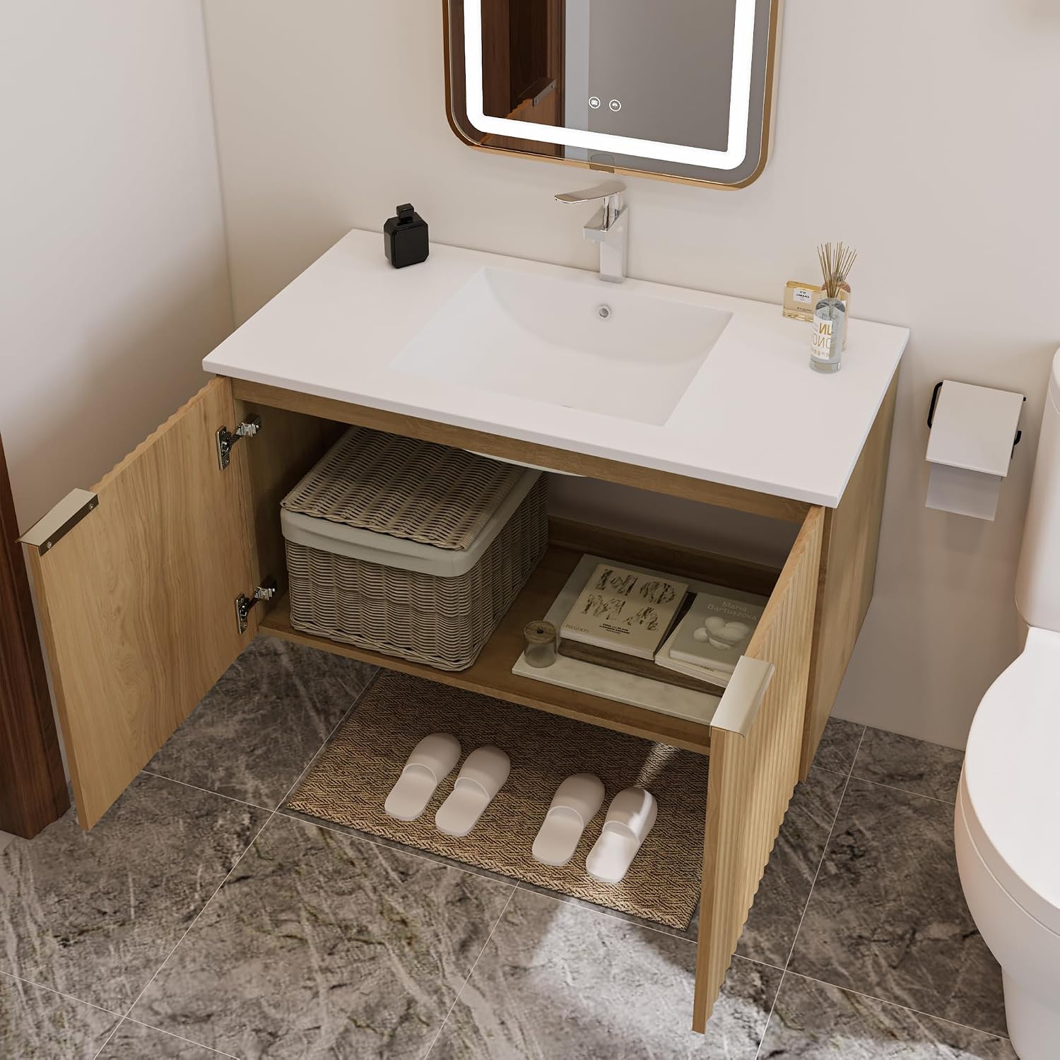 Armário de Banheiro Flutuante  - Home Bathroom avaliação e preço