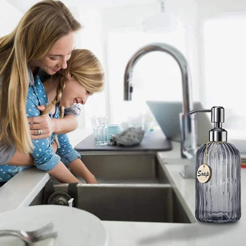 Dispensador de sabão para banh - Home Bathroom Soap Dispenser avaliação e preço