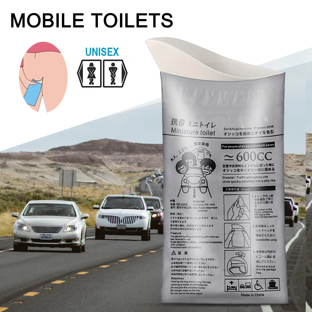 Sacos de urina de emergência a - Home Bathroom Urinal avaliação e preço