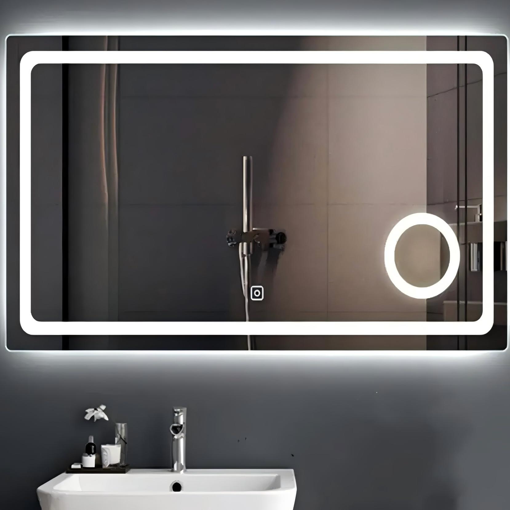 Espelhos de Maquiagem Montados - Bathroom Mirror Led avaliação e preço