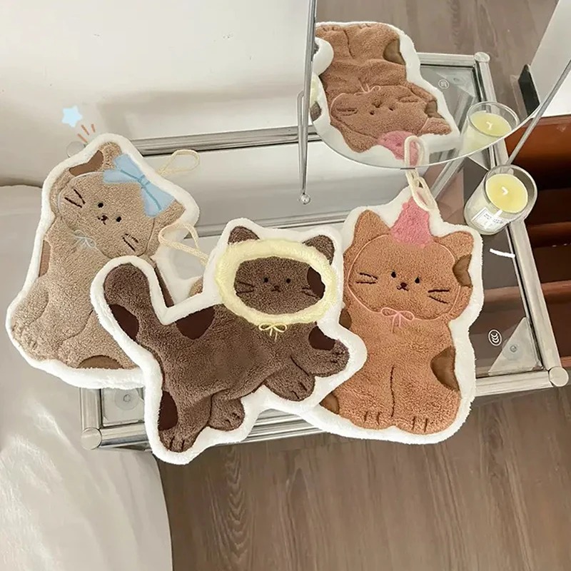 Toalhas de Mão Criativas em Fo - Home Bathroom Towels avaliação e preço