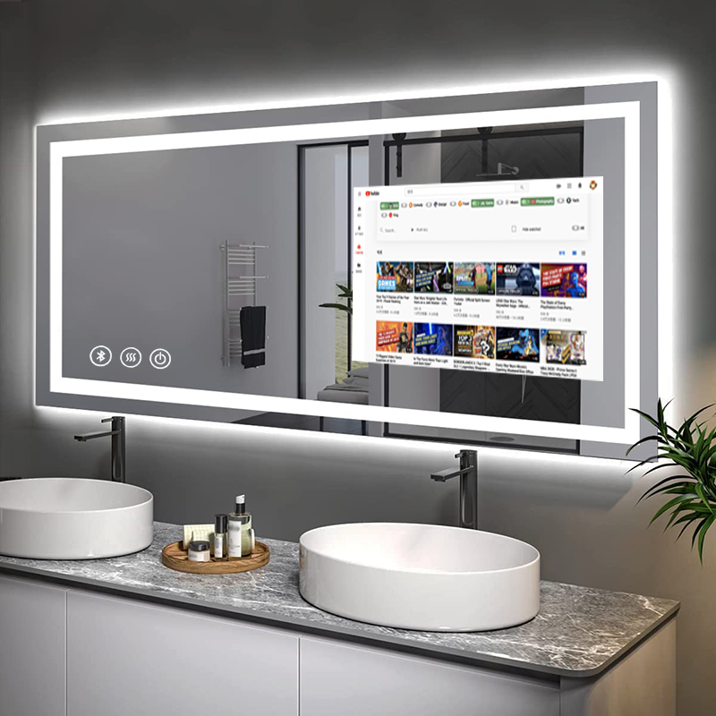 Espelho Retangular Inteligente - Bathroom Mirror Led avaliação e preço