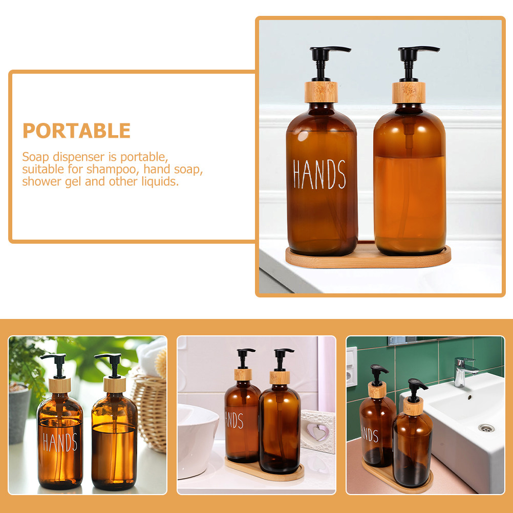 Dispensador de Sabão de Vidro  - Home Bathroom Soap Dispenser avaliação e preço