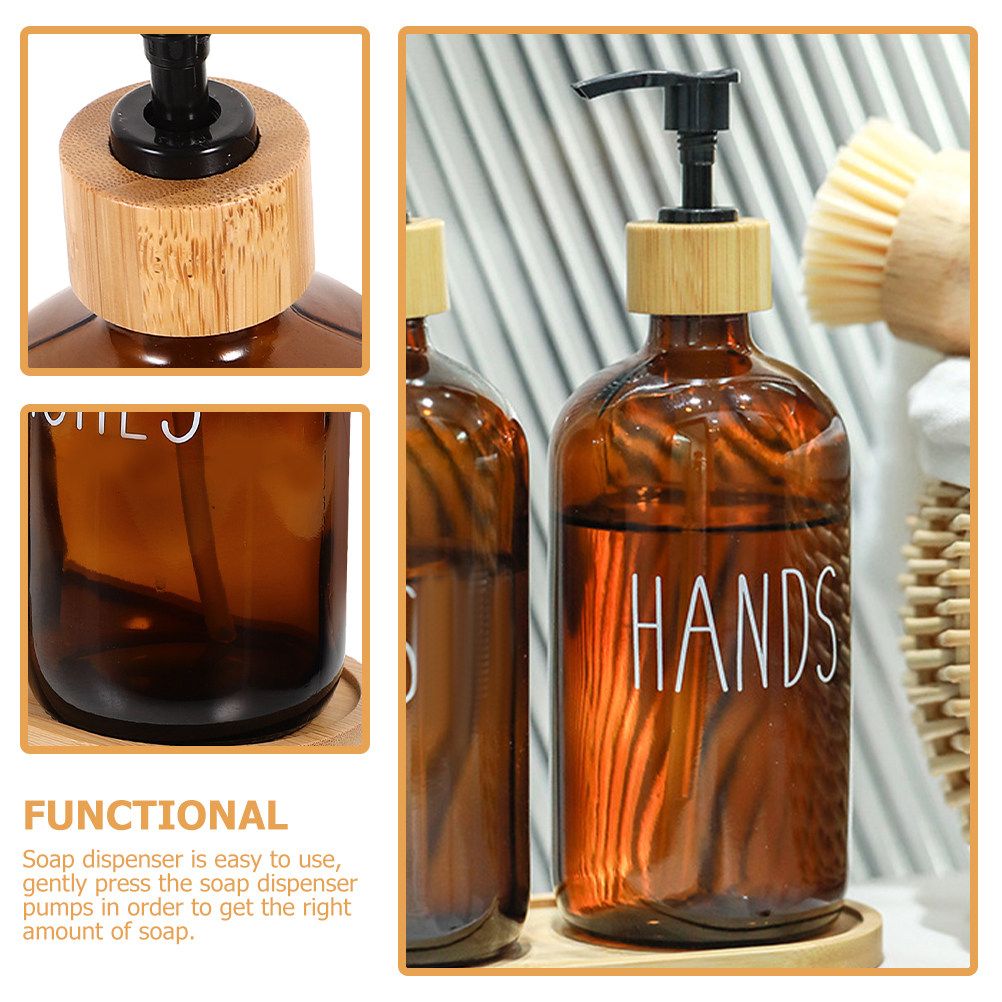 Dispensador de Sabão de Vidro  - Home Bathroom Soap Dispenser avaliação e preço