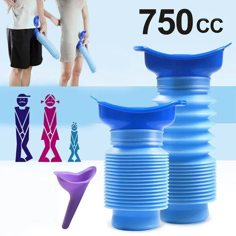 750ml portátil adulto mictório - Home Bathroom Urinal avaliação e preço