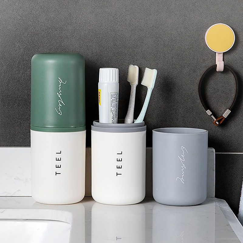 Portable Toothbrush Holder Box - Home Goods Bathroom Storage avaliação e preço