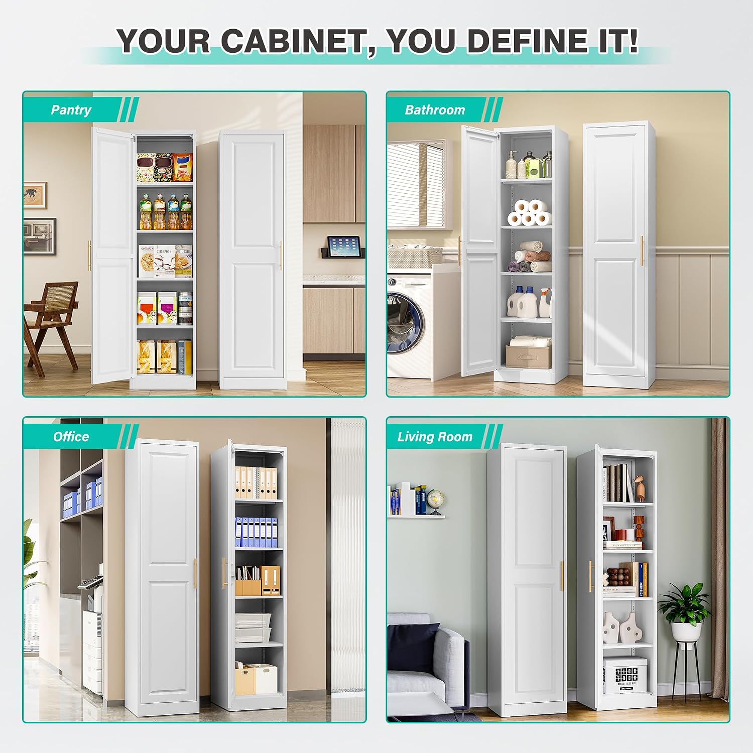 Armário de Armazenamento Alto  - Home Goods Bathroom Storage avaliação e preço
