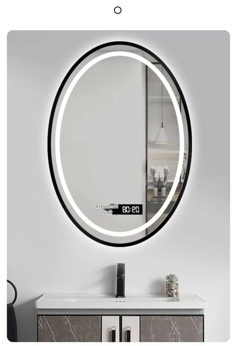 Espelho de Banheiro Oval LED 1 - Bathroom Mirror Led avaliação e preço