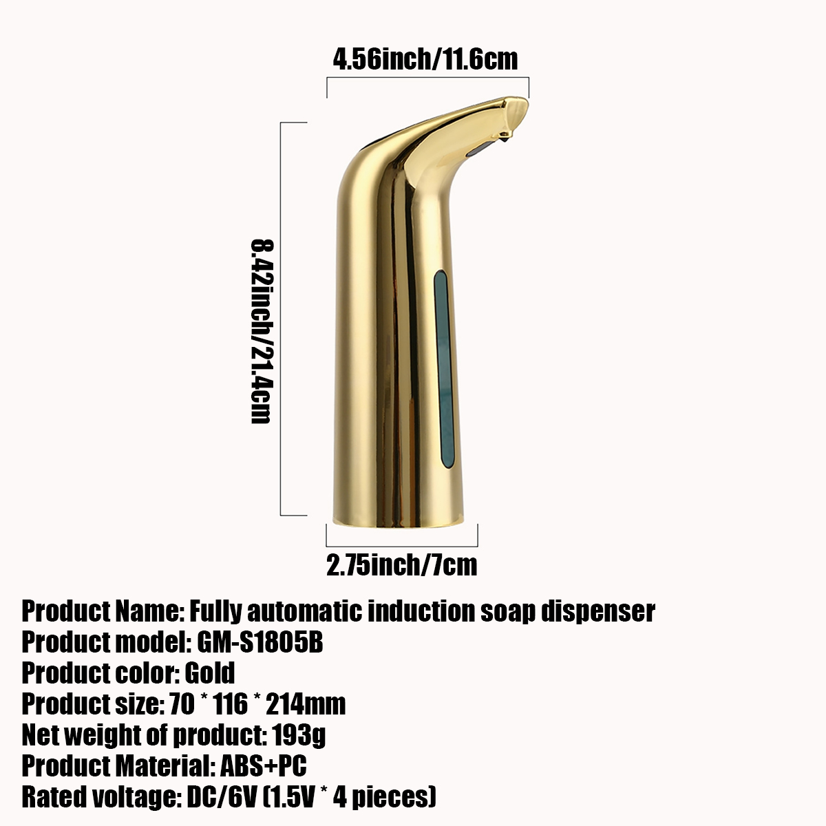 Dispensador Automático de Sabã - Home Needs Bathroom Cleaning avaliação e preço