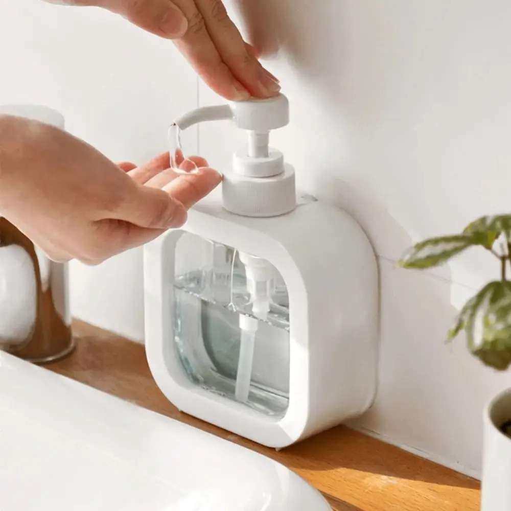 Dispensadores de sabão transpa - Home Bathroom Soap Dispenser avaliação e preço