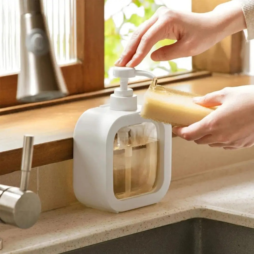 Dispensadores de sabão transpa - Home Bathroom Soap Dispenser avaliação e preço
