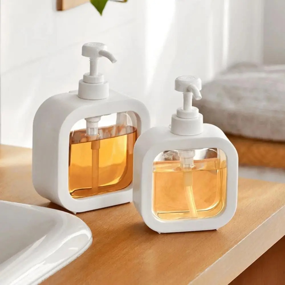 Dispensadores de sabão transpa - Home Bathroom Soap Dispenser avaliação e preço