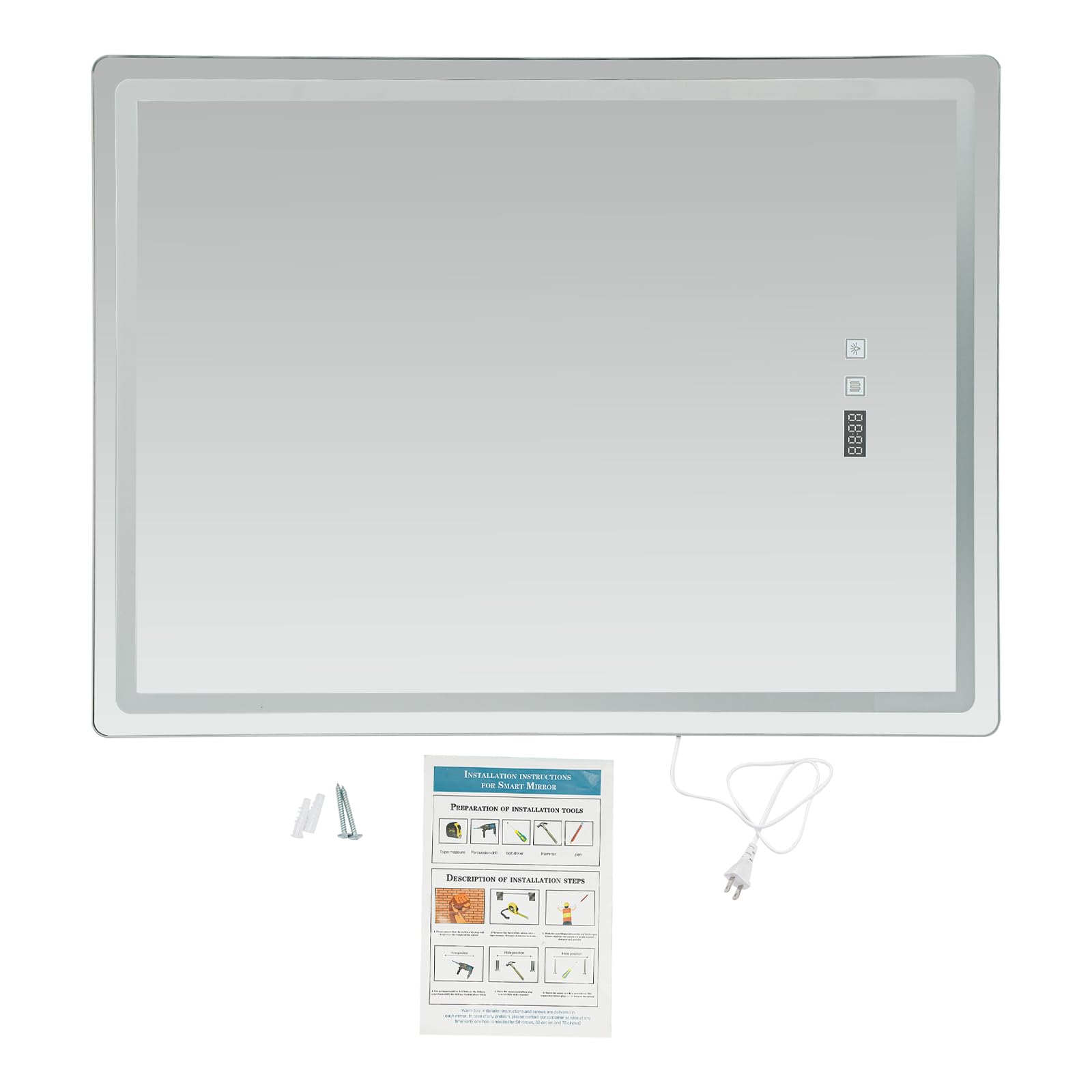 Espelho de Parede LED para Ban - Bathroom Mirror Led avaliação e preço